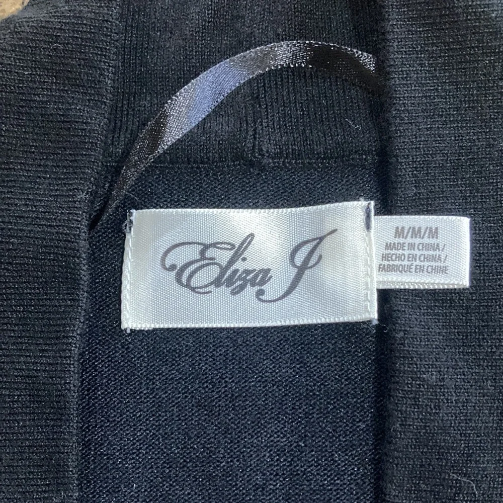 Eliza J Bolero 3/4 Sleeve Sweater Sz M